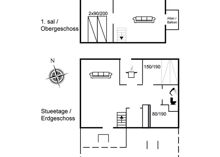 Alflak - 5-2km From The Sea By Interhome Hébergement de vacances